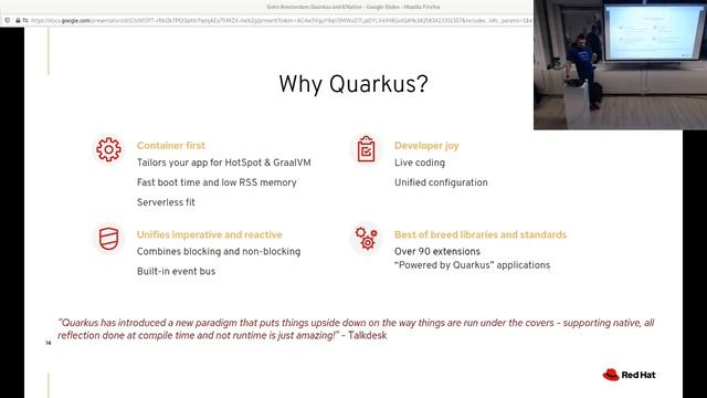 "Supersonic, subatomic Java" — Buzzword: Quarkus смотреть онлайн