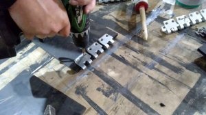 Установка замка КТ-45