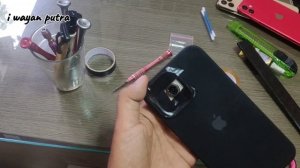 cara cepat ganti kaca kamera iPhone 12 pro max atau 13 pro max