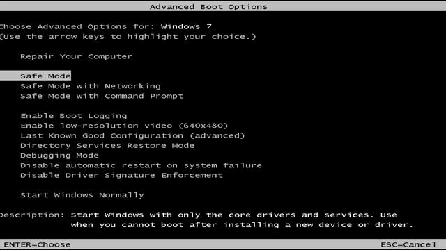 How To Start Windows 7 In Safe Mode [Tutorial] смотреть онлайн