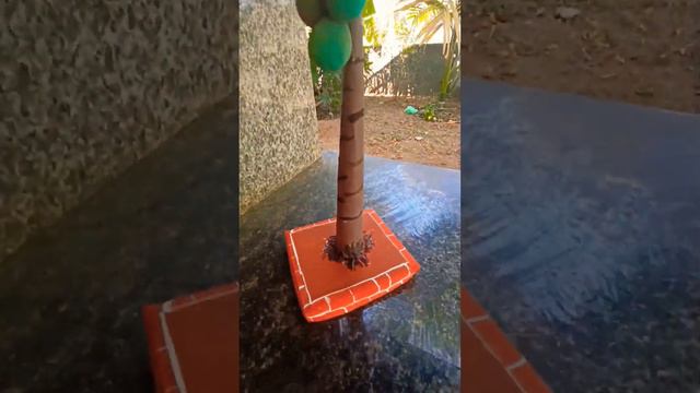 Paper coconut tree || DIY crafts/ full video link in description box