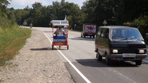 велорикше пробег солнечные велорикши в Зозулене