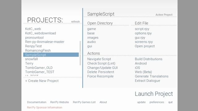 Delete Ren'py Saves смотреть онлайн