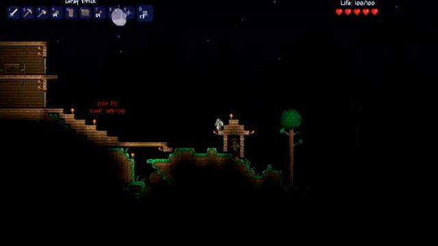 Let's play Terraria часть 3 Улучшеное качество !!!! подчасть 1 смотреть онлайн