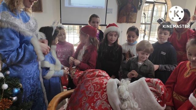 Монастырь Дайбабе, Черногория. Детский рождественский праздник. смотреть онлайн