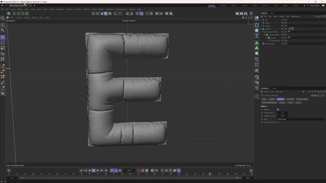 How To Make Amazing Mylar Balloons Using Cinema 4D Cloth Simulation