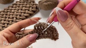 ВЯЖЕМ ИЗ ОСТАТКОВ ПРЯЖИ… ??? 3D КОВЕР КОСАМИ КРЮЧКОМ! How to crochet a carpet!