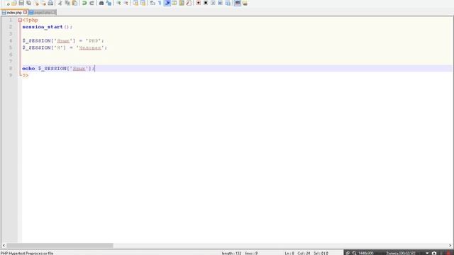 PHP Для начинающего. Сессии. Часть 7