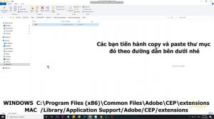 Hướng dẫn cài đặt Extension DR5 thành công trong Photoshop