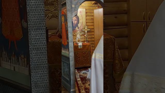 Литургия 19 августа 2023 Освящение плодов смотреть онлайн