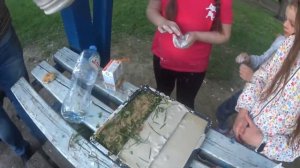 гипсовая плитка из травы и песка