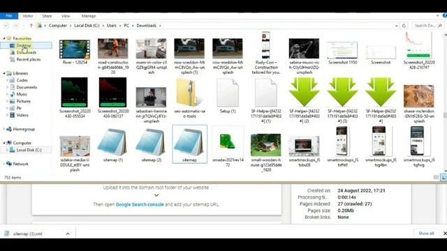 How To Create and Upload Sitemap.xml File To HTML Website and Add Sitemap to Google