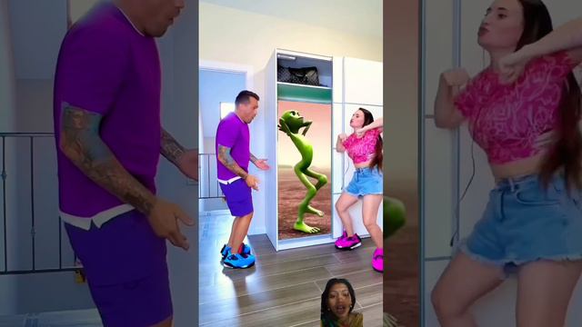 Dame Tu Cosita parnk #funny #challenge #dance #prank 😱 #katebrush