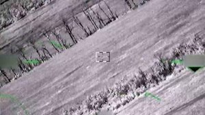 КА -52 применяют управляемое вооружение  по бронетехнике ВСУ