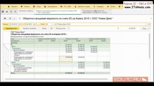 Ошибки в 1С бухгалтерии  Причина развернутого сальдо Часть 1 Курсы web программирования Обучение 1с