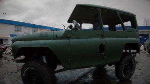 Уаз Хантер – покраска автомобиля в Сверхпрочное покрытие ТИТАН!