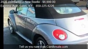 2006 Volkswagen New Beetle 2.5L Convertible - for sale in Le