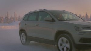 Новый кроссовер SKODA KAROQ 4x4. Реклама SUV Шкода Карок. Прага Авто