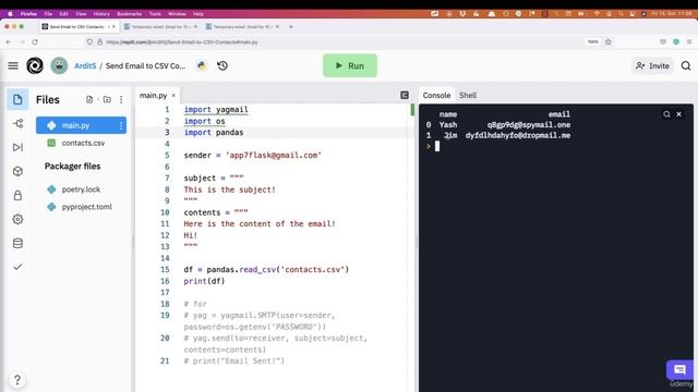 Sending Emails to a CSV List of Contacts | Automate Everything with Python