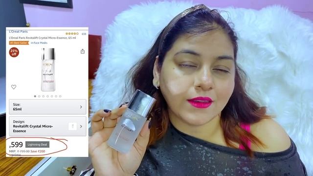 My 3 Month updated Skincare Routine |  L'Oreal Paris Crystal Micro-Essence | JSuper Kaur