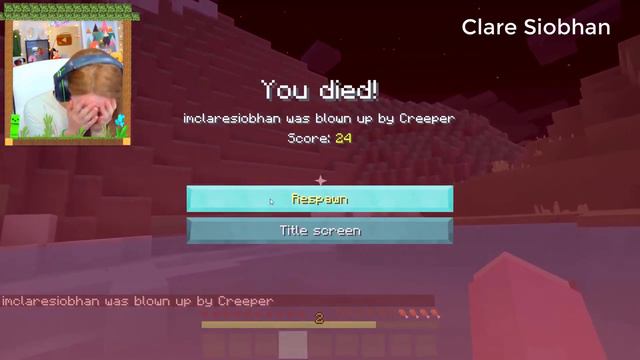 Gamers Reaction to First Seeing a Creeper Mob in Minecraft | Pewdiepie, Markiplier and more смотреть онлайн