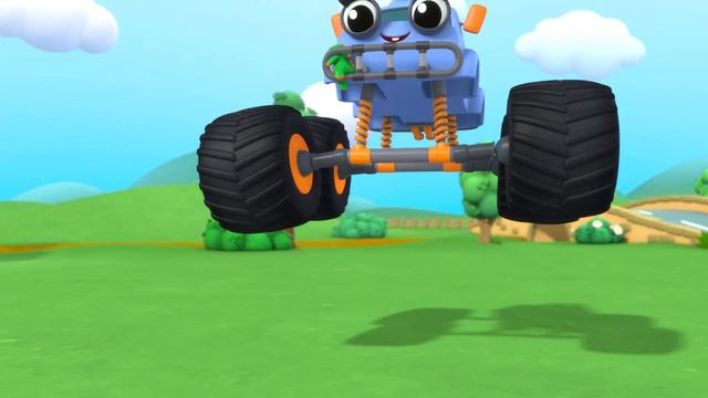 Прыгучий Монстр-Трак｜НОВАЯ СЕРИЯ｜Гараж Геккона｜Мультики про машинки смотреть онлайн