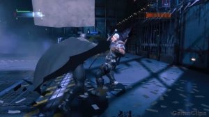 BATMAN Vs DEATHSTROKE Fight Scene Cinematic - Batman Arkham Origins
