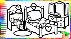 Как нарисовать комнату для детей