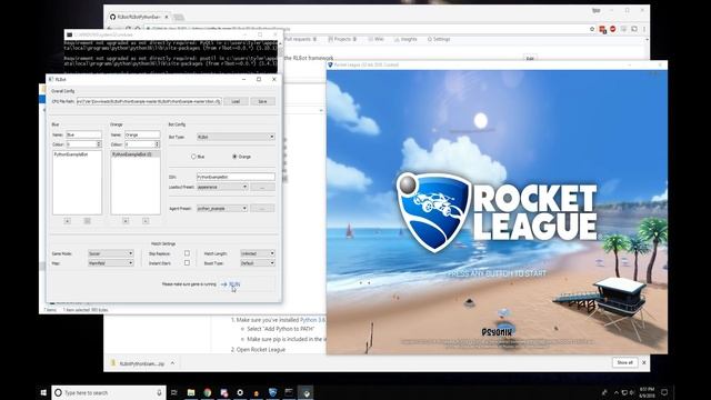 RLBot Setup Guide - Code your own Rocket League Bot in Python! (old, see newer video in description