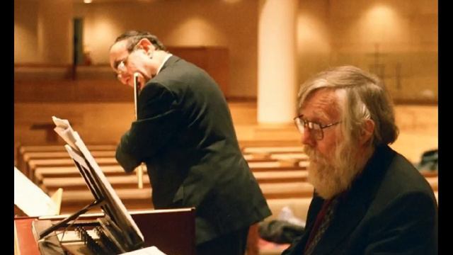 J S Bach's B Minor Sonata for Flute and Harpsichord, played by Daniel Waitzman and Gerald Ranck смотреть онлайн