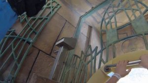 Самый страшный аттракцион в аквапарке Дубае, водная горка камикадзе «Leap of Faith» GoPro Hero 3