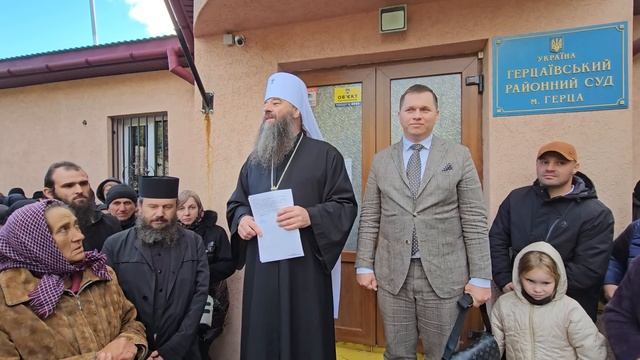 Обращение Митрополита Лонгина к верующим после судебного заседания 16.10.2023 смотреть онлайн