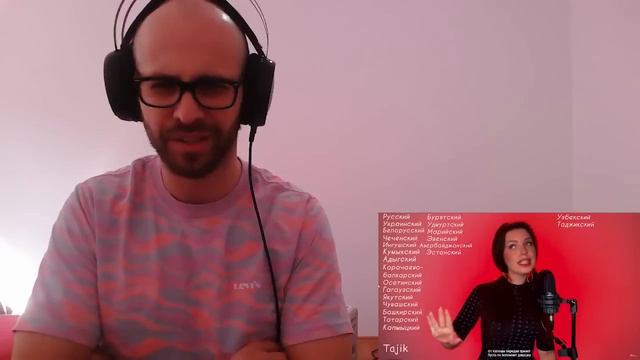 Черногорец reacts to Алиса Супронова - 1 девушка, 40 языков / КАТЮША на разных языках