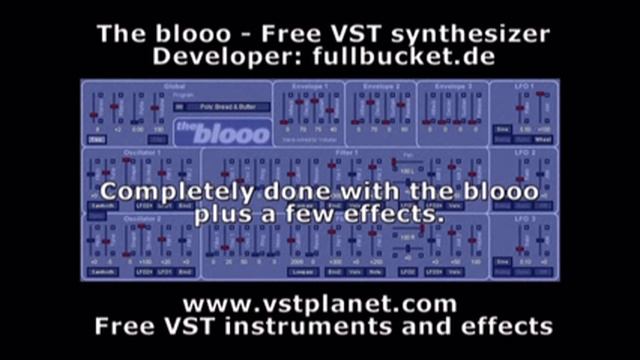 The Blooo - Free VST synthesizer - vstplanet.com смотреть онлайн