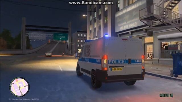 Gta IV Policja Fiat Ducato Riot Van Mod WIP смотреть онлайн