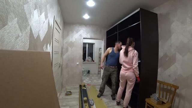 Собрали шкаф купе с ИКЕА \ Очень вместительный шкаф смотреть онлайн