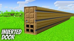 Я нашёл ПЕРЕВЁРНУЮ ДЛИННУЮ ДВЕРЬ в Майнкрафте ! Что внутри САМОЙ ДЛИННОЙ ДВЕРИ ?