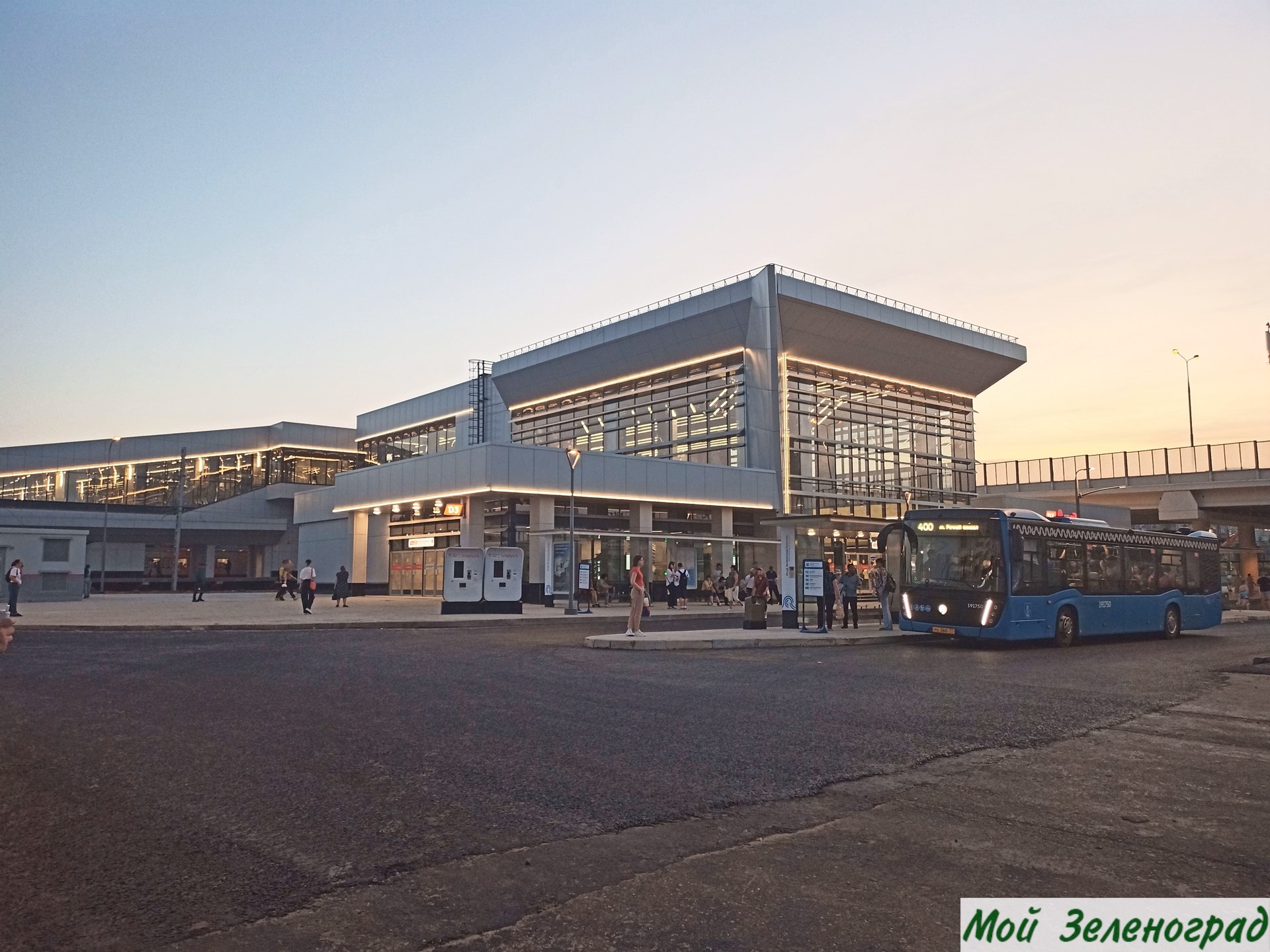17 августа открылась станция МЦД-3 Зеленоград-Крюково!