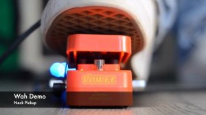 Vowel Mini Wah & Volume Pedal By Donner Demo (No Talking)