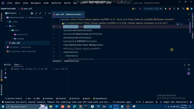 How to do Java Web EE application in InteliJ | Hindi смотреть онлайн