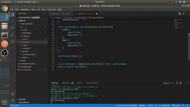 Mongoose Static Methods in TypeScript | #6 | Node JS with TypeScript in Hindi