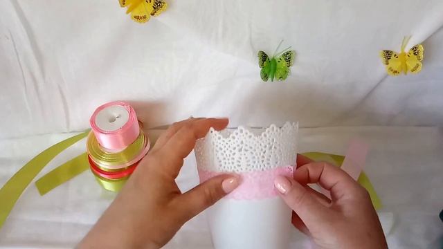 ЦВЕТОЧНОЕ ДЕРЕВО ТОПИАРИЙ | DIY Flower tree topiary | Topiario de árbol de flores de bricolaje смотреть онлайн