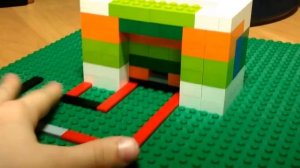 Гараж из лего