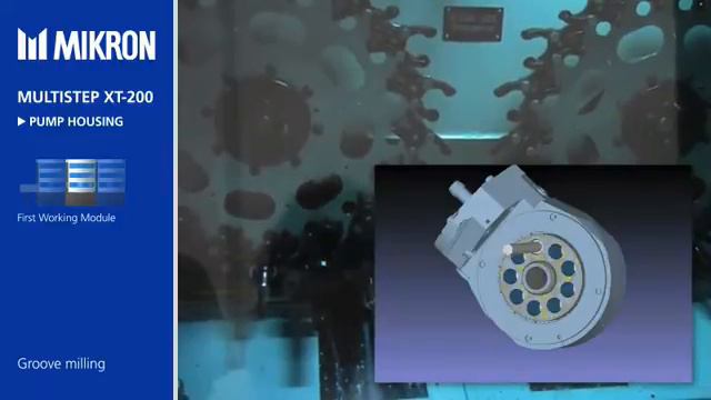 MIKRON - Multistep XT-200 - Pump Housing смотреть онлайн