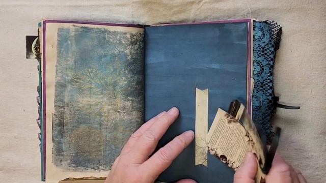 Witches Grimoire Junk Journal Flip Through SOLD