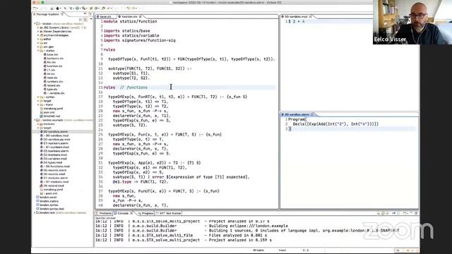 PLDI 2020 - Declarative Language Definition with Spoofax Tutorial смотреть онлайн