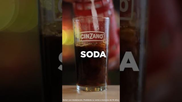 FERROVIARIO: fernet, soda y Cinzano Rosso