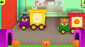 2+ Фрукты Овощи Ягоды Развивающий мультик для детей по игре Смешная еда для малышей обучающее видео