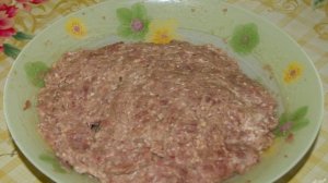 Котлеты из индейки с геркулесом