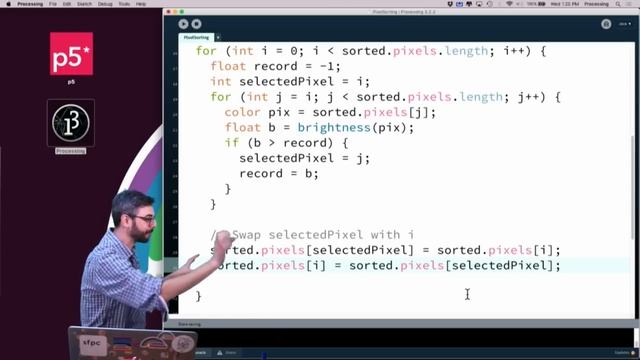 Coding Challenge #47: Pixel Sorting in Processing смотреть онлайн